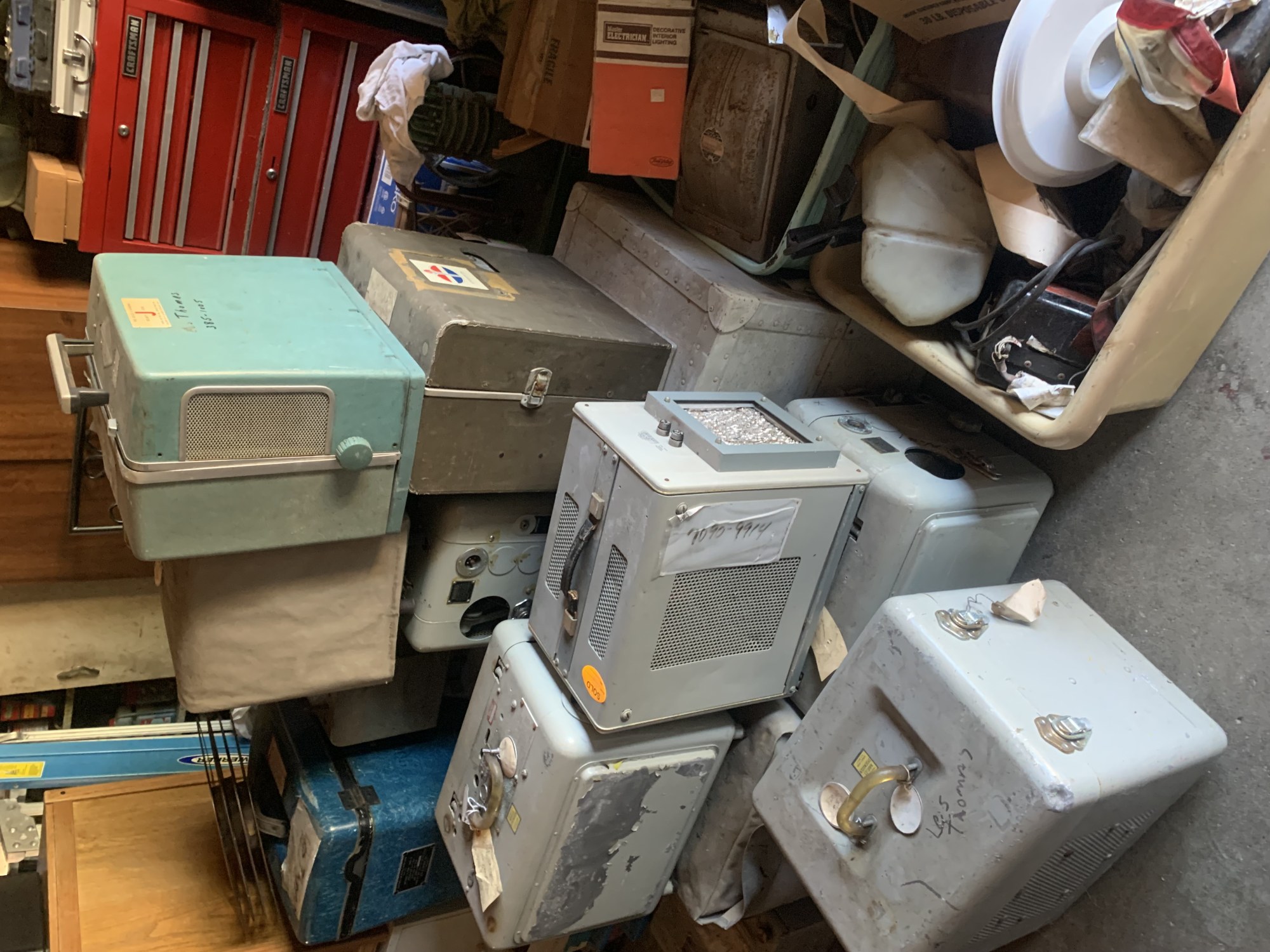 Tube amplified projectors and loudspeakers
