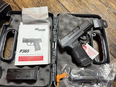 Sig sauer p365 9mm