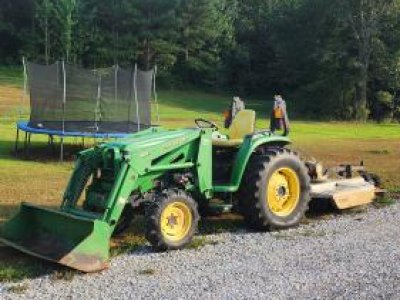 2004 John Deere 4510 Loader Tractor With Attachments 
