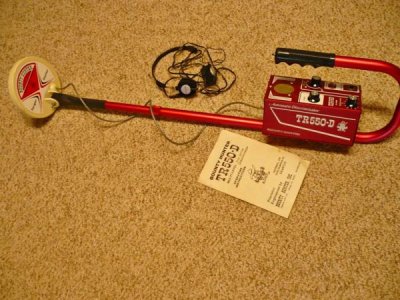 Bounty Hunter Metal Detector with Headphones