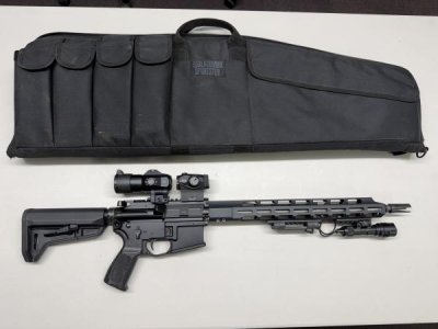 Sig Sauer M400 W/ Romeo 5 & Juliet3/Streamlight/Case
