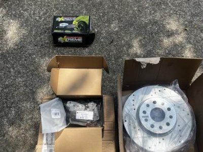 Performance brake pads and rotors for 16-24 Camaro