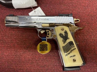 NEW - 250th Annv. 1911 45cal
