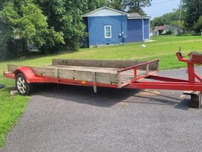 14' Utility Trailer (Converted From Boat Trailer)