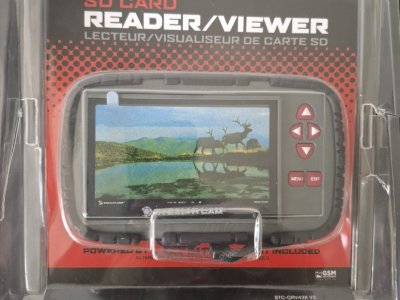 NEW Stealth Cam Trail Camera SD Card Viewer - $40
