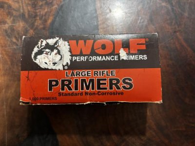 Wolf Large Rifle Primers