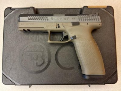 CZ P-10F 9mm OD Green