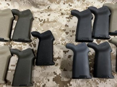 Grips and stocks for ARs
