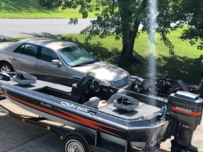 1984 Bass Boat   Motor and Trailer